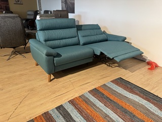 2,5 zits bank, blauw